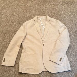 Elegant Beige Men's Blazer